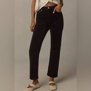 Citizens of Humanity Women’s 34 Zurie Corduroy High-Rise Ankle Straight Jeans